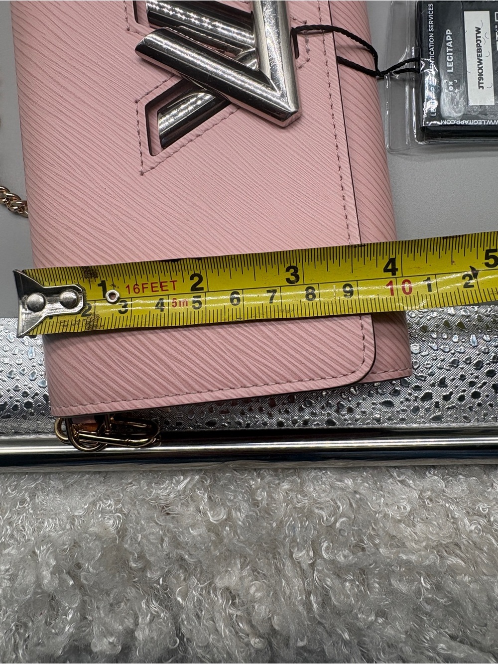 Louis Vuitton Twist Wallet Pink Epi Leather w/ Replacement Chain” - Picture 14 of 14